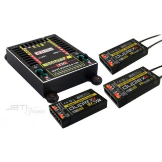 JETI Central Box 320 + 2xRsat2 + RCSwitch
