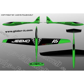 Jeemo Glider  Green Carbon FS xtr