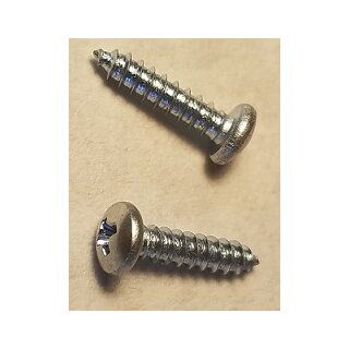 Pan Head Sheet Metal Phillips.8x1-1/4" .24pcs