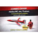 Helios ARF 45 Sport/Trainer Jet combo with K45G4+