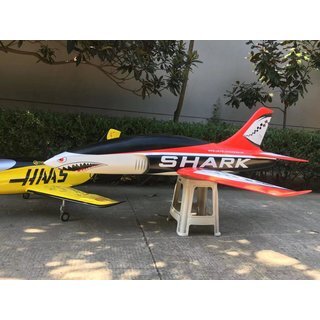 Baja Mini Shark Sport Jet  ARF+ Red White Black