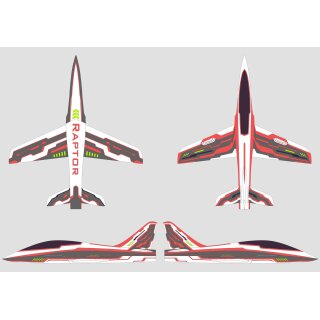 Raptor 3 D Sport Jet  ARF+
