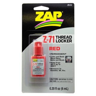 ZAP PT-71 0.20 fl oz. (6 ml.) Permanent Thread Locker