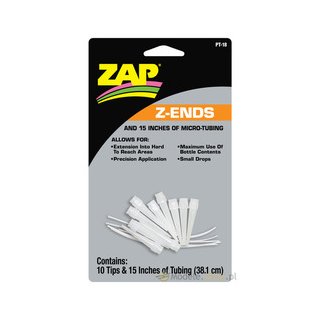 ZAP PT-18C Z-Ends Z-Ends (10 Extended Tips/15 Inches of Micro Tubing) - ZAP