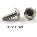 #6x3/4" Truss Head Phillips Self Tapping Stainless...
