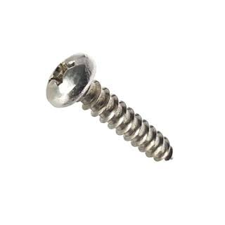 #2x1/2" Pan Head Sheet Metal Phillips...Stainless Steel..12pcs