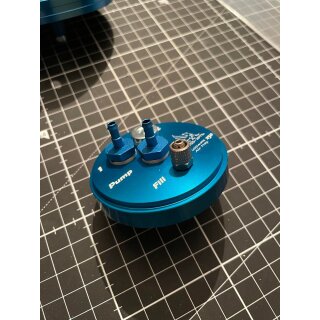 Standard 2 nipples barbed  8mm toTank , 6mm to Pump, 6mm Filling